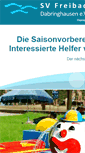 Mobile Screenshot of freibad-dabringhausen.de